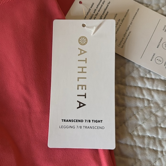 Low Start Athleta Transcend 7/8 Tight NWT - Picture 6 of 9